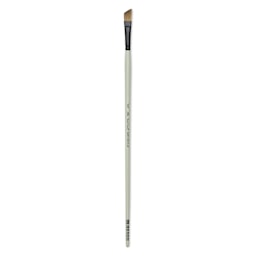 Silver Brush Black Pearl Synthetic Brush - Series 6406, Angular, 3/8", Long Handle