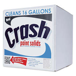 Golden Crash Paint Solids Waste Water Cleaning System Solutions Kit, front of box