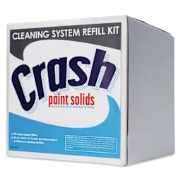 Golden Crash Paint Solids Waste Water Cleaning System, Refill Kit, front of box