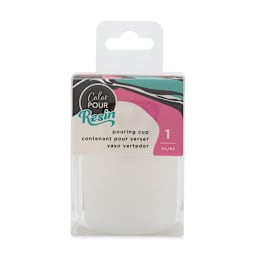 American Crafts Color Pour Resin Pouring Cup (front of package)
