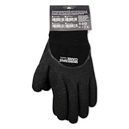 Montana Winter Gloves - Large, back of the packaging showing left glove attached