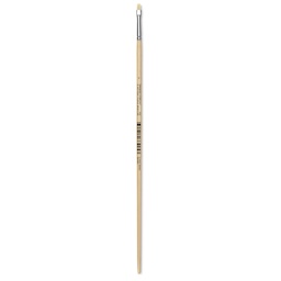 Utrecht Rhenish Pure Hog Bristle Brush - Bright, Size 1, Long Handle
