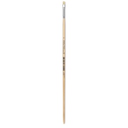 Utrecht Rhenish Pure Hog Bristle Brush - Bright, Size 2, Long Handle
