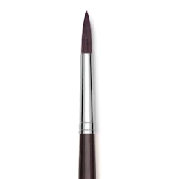 Utrecht Tuscan Synthetic Round - Size 4, Long Handle