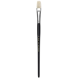 Utrecht Natural Chungking Pure Bristle Brush - Flat, Size 10, Long Handle