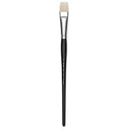 Utrecht Natural Chungking Pure Bristle Brush - Bright, Size 12, Long Handle