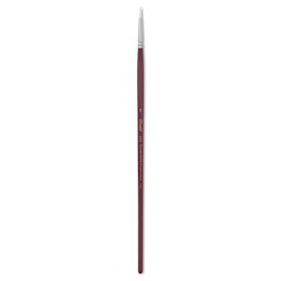 Utrecht Series 233 White Nylon Sable Round Brush - Size 8, Long Handle