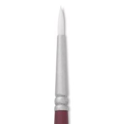 Utrecht Series 233 White Nylon Sable Round Brush - Size 8