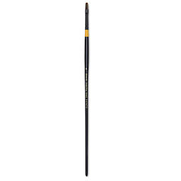 Utrecht Manglon Synthetic Brush - Filbert, Size 6, Long Handle