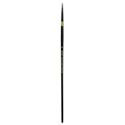 Utrecht Manglon Synthetic Brush-Round, Size 8, Long Handle