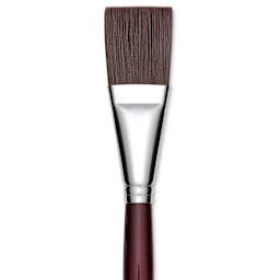 Utrecht Tuscan Synthetic Flat - Size 16, Long Handle