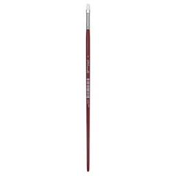 Utrecht Series 232 Synthetic White Nylon Sable Brush - Bright, Size 6