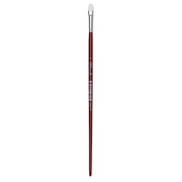Utrecht Series 232 Synthetic White Nylon Sable Brush - Bright, Size 8