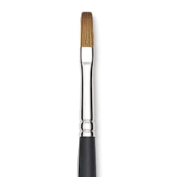 Blick Masterstroke Finest Red Sable Brush - Flat, Size 5, Long Handle close-up