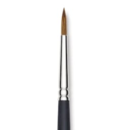 Blick Masterstroke Finest Red Sable Brush - Round, Size 8, Long Handle close-up