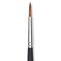 Blick Masterstroke Finest Red Sable Brush - Round, Size 10, Long Handle close-up