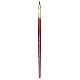 Blick Master Synthetic Kolinsky Brush - Short Handle, Filbert, Size 4