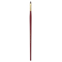 Blick Master Synthetic Kolinsky Brush - Long Handle, Filbert, Size 8