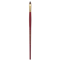 Blick Master Synthetic Kolinsky Brush - Long Handle, Filbert, Size 12