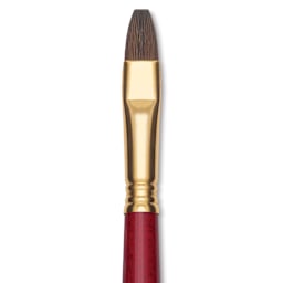 Blick Master Synthetic Kolinsky Brush - Long Handle, Bright, Size 12