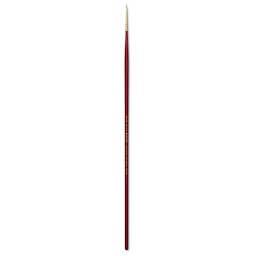 Blick Master Synthetic Kolinsky Brush - Long Handle, Round, Size 3/0