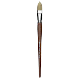 Escoda Futura Synthetic Bristle Brush - Series 5418, Long Filbert, Size 22, Long Handle