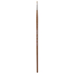 Escoda Futura Synthetic Bristle Brush - Series 5424, Flat, Size 2, Long Handle