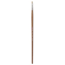 Escoda Futura Synthetic Bristle Brush - Series 5424, Flat, Size 4, Long Handle