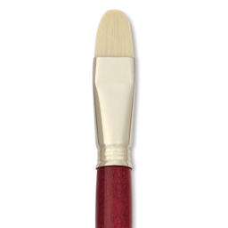 Escoda Marfil Synthetic Bristle Brushes - Series 4450 Bright, Size 20, Long Handle, close-up