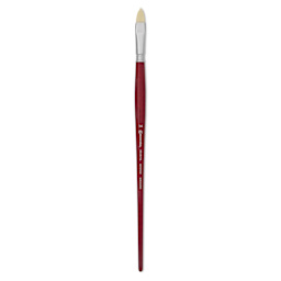Escoda Marfil Synthetic Bristle Brushes - Series 4460 Filbert, Size 14, Long Handle