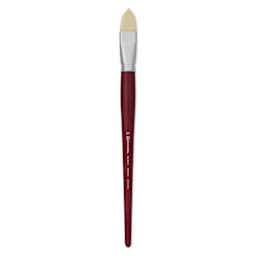 Escoda Marfil Synthetic Bristle Brushes - Series 4460 Filbert, Size 24, Long Handle