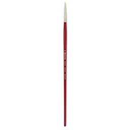 Escoda Marfil Synthetic Bristle Brushes - Series 4475 Round, Size 6, Long Handle