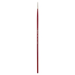 Escoda Marfil Synthetic Bristle Brushes - Series 4475 Round, Size 3/0, Long Handle