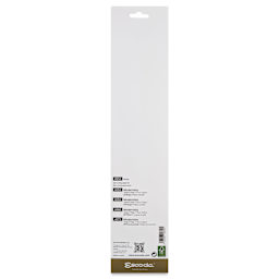 Escoda Modernista Tadami Synthetic Mongoose Brushes - Series 8956, Set of 4, back of the packaging
