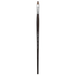 Escoda Vintage Synthetic Brush - Bright, Long  Handle, Size 10