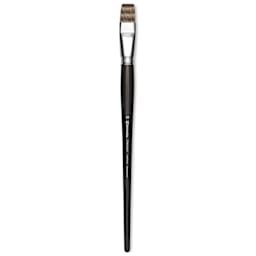 Escoda Vintage Synthetic Brush - Bright, Long  Handle, Size 20