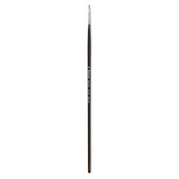 Escoda Vintage Synthetic Brush - Filbert, Long  Handle, Size 0