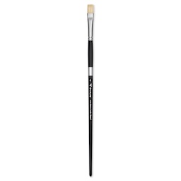 Trekell Hog Bristle Brush - Bright, Long Handle, Size 6