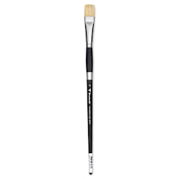 Trekell Hog Bristle Brush - Bright, Long Handle, Size 10