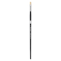 Trekell Hog Bristle Brush - Flat, Long Handle, Size 2