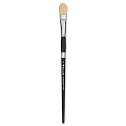 Trekell Hog Bristle Brush - Filbert, Long Handle, Size 10