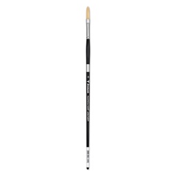 Trekell Hog Bristle Brush - Long Filbert, Long Handle, Size 3