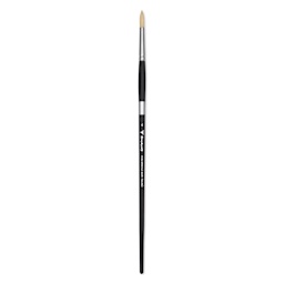 Trekell Hog Bristle Brush - Round, Long Handle, Size 4