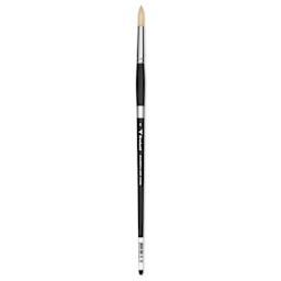Trekell Hog Bristle Brush - Round, Long Handle, Size 6