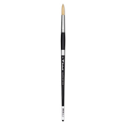 Trekell Hog Bristle Brush - Round, Long Handle, Size 8