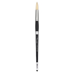 Trekell Hog Bristle Brush - Round, Long Handle, Size 12