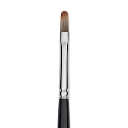 Trekell Spectrum Brush - Filbert, Long Handle, Size 4, close up