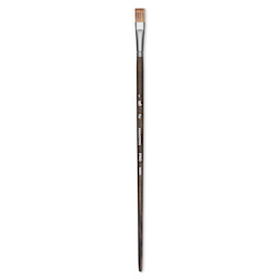 Princeton Pro Series 6000 Brush - Flat, Long Handle, Size 4