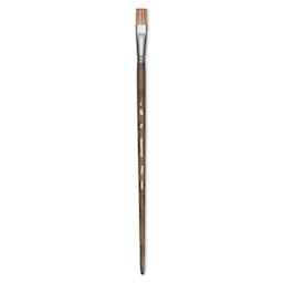Princeton Pro Series 6000 Brush - Flat, Long Handle, Size 6
