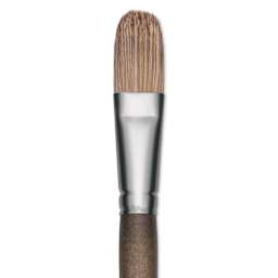 Princeton Pro Series 6000 Brush - Filbert, Long Handle, Size 10, close up